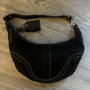 Coach Signature Jacquard Mini Hobo Bag L0668-10599